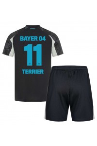 Fotbalové Dres Bayer Leverkusen Martin Terrier #11 Dětské Třetí Oblečení 2024-25 Krátký Rukáv (+ trenýrky)